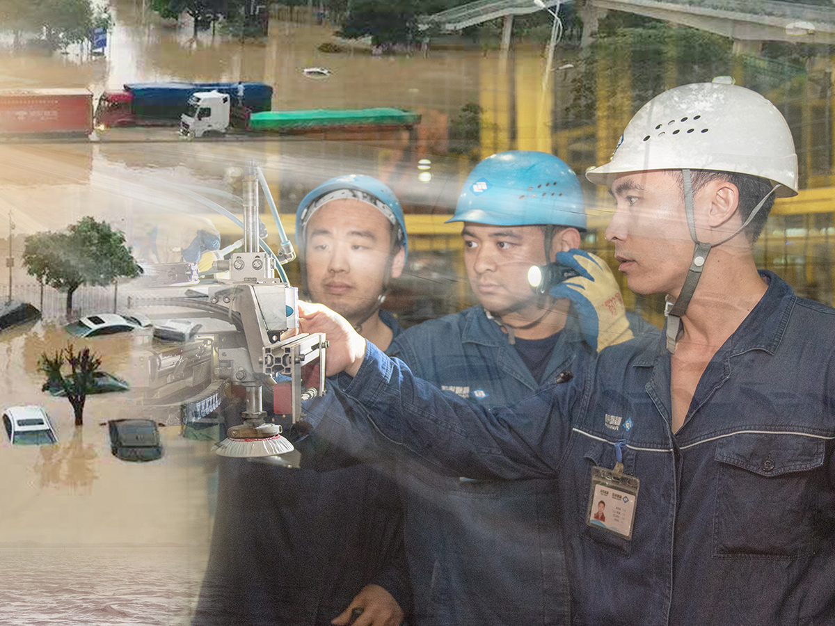 广州暴雨水灾，万象城AWC露出了底色实力